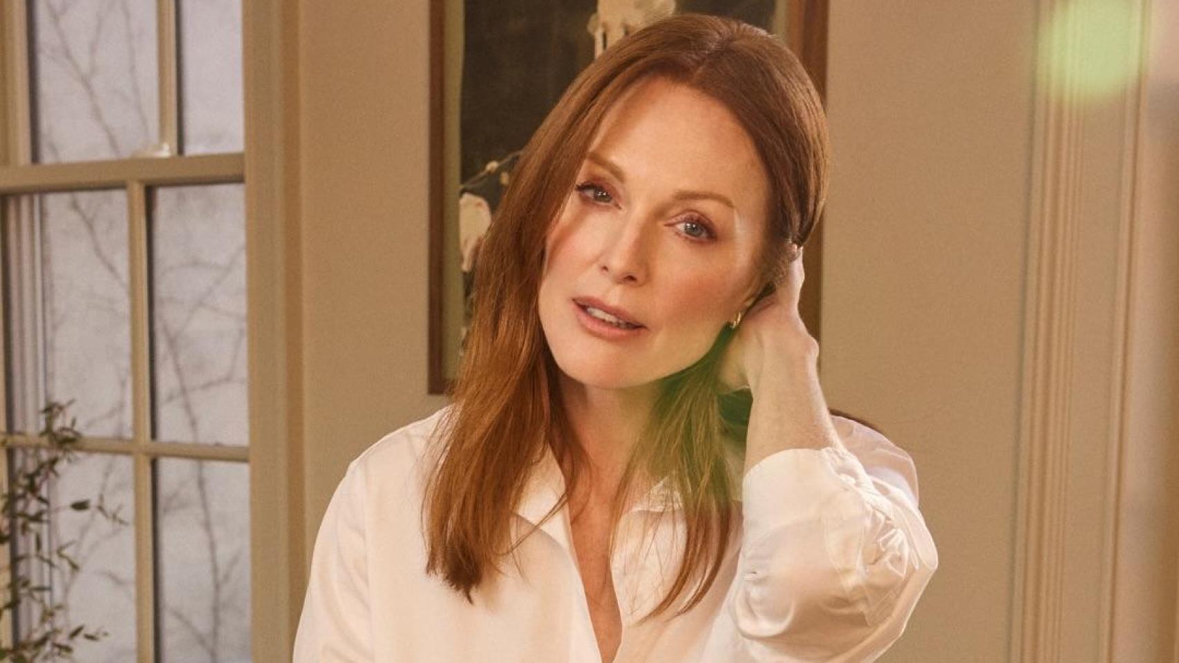 La actriz Julianne Moore en una foto de su cuenta de Instagram.
