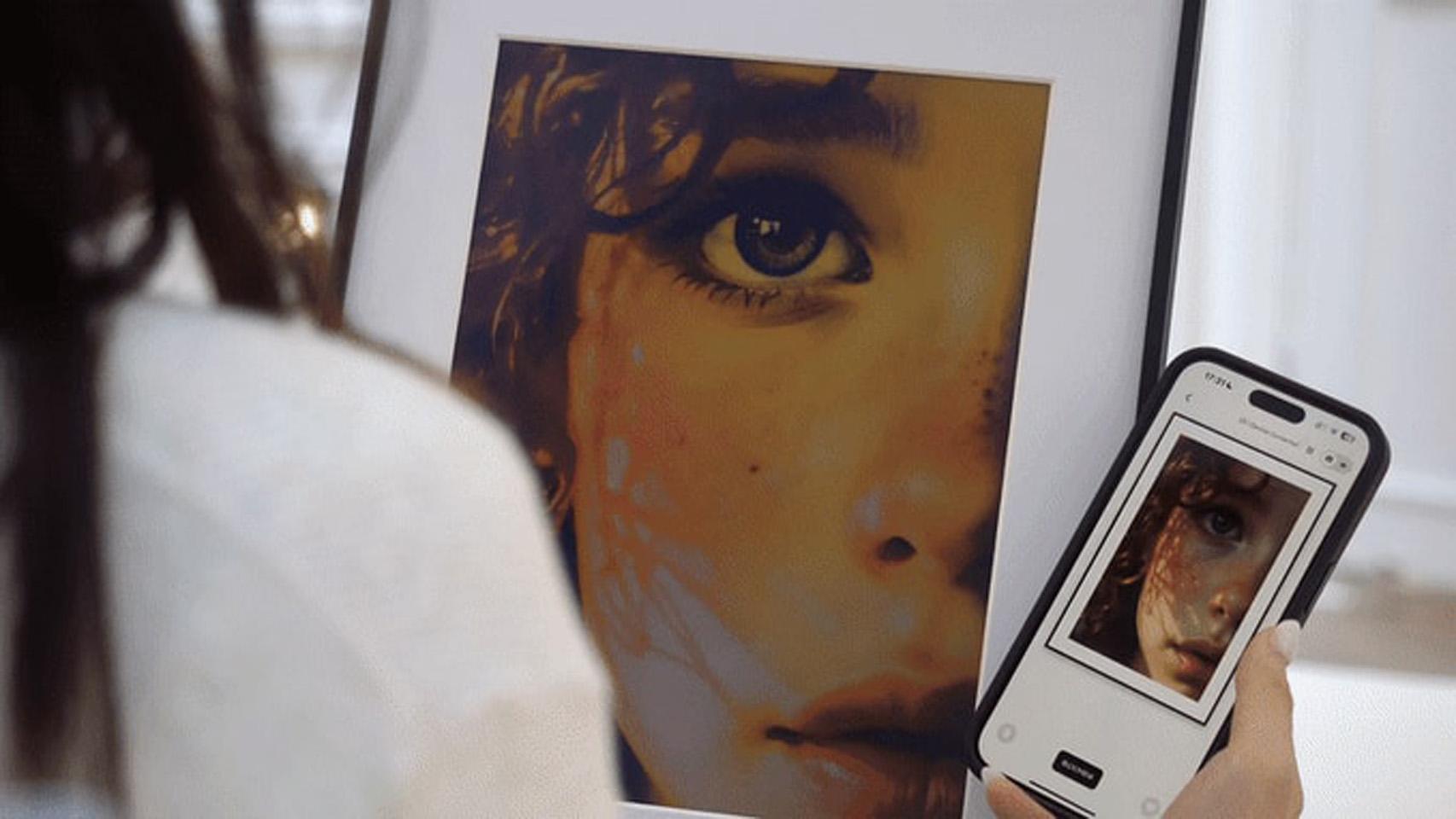 Marco de tinta electrónica Bloomin8