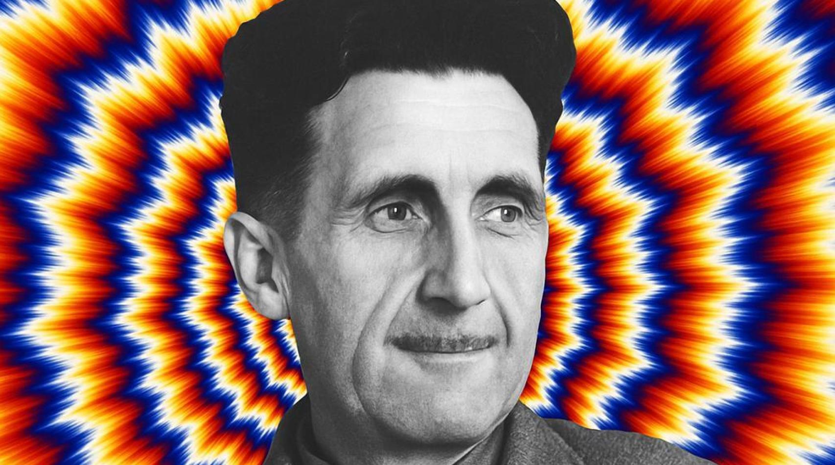 George Orwell. Diseño: Gabriel Lavao