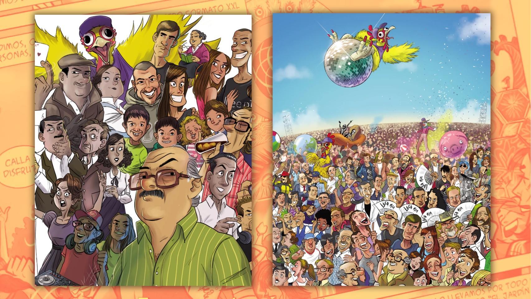 Varias páginas del cómic 'Elrow. Orígenes (1870-2025)', publicado por Norma Editorial