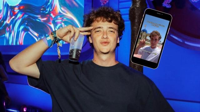 Montaje de Jacobo Cabezas dando consejos a 'guiris' para la Feria de Málaga