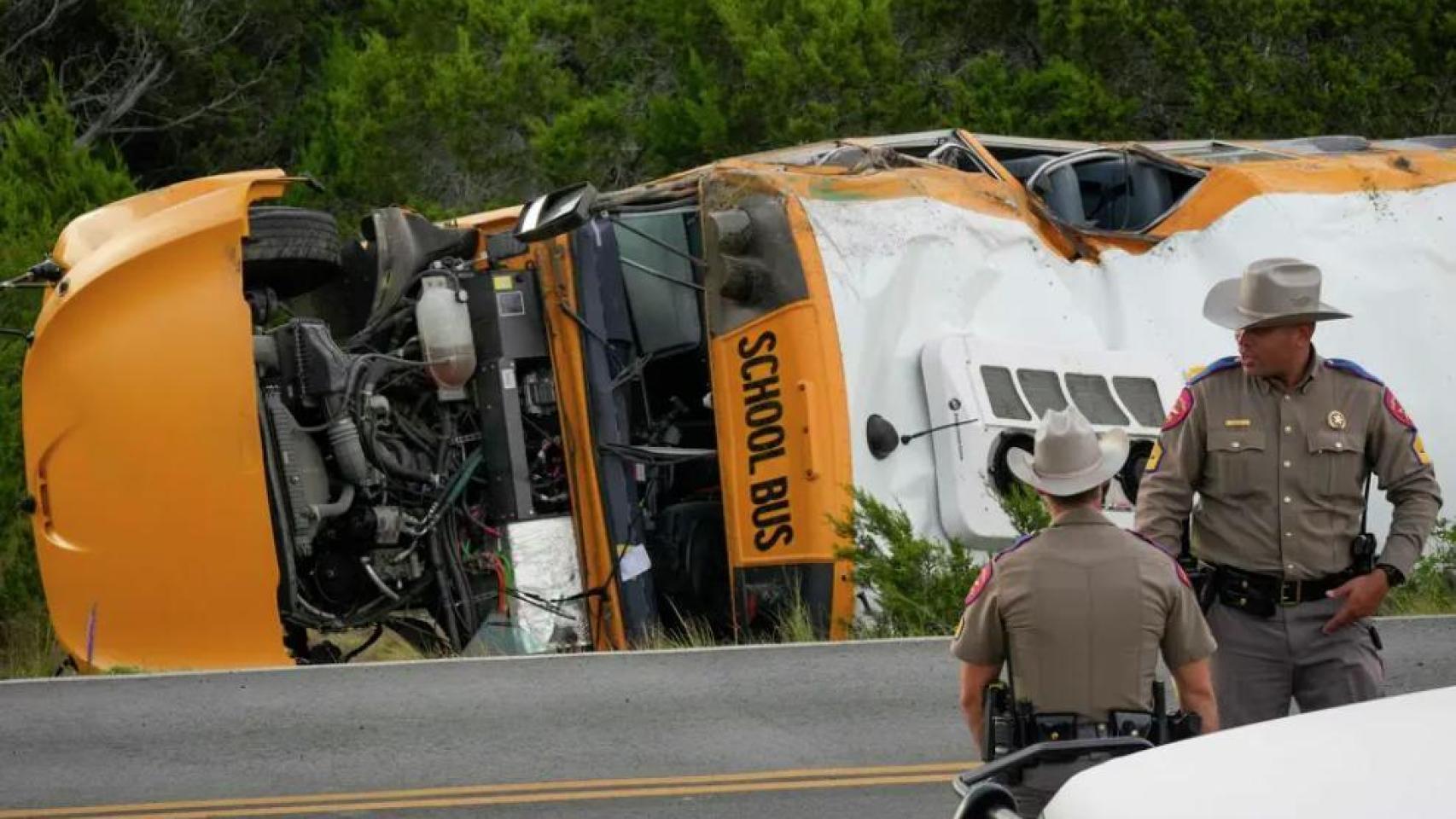 Fotografía del accidente ocurrido en Austin, Texas.