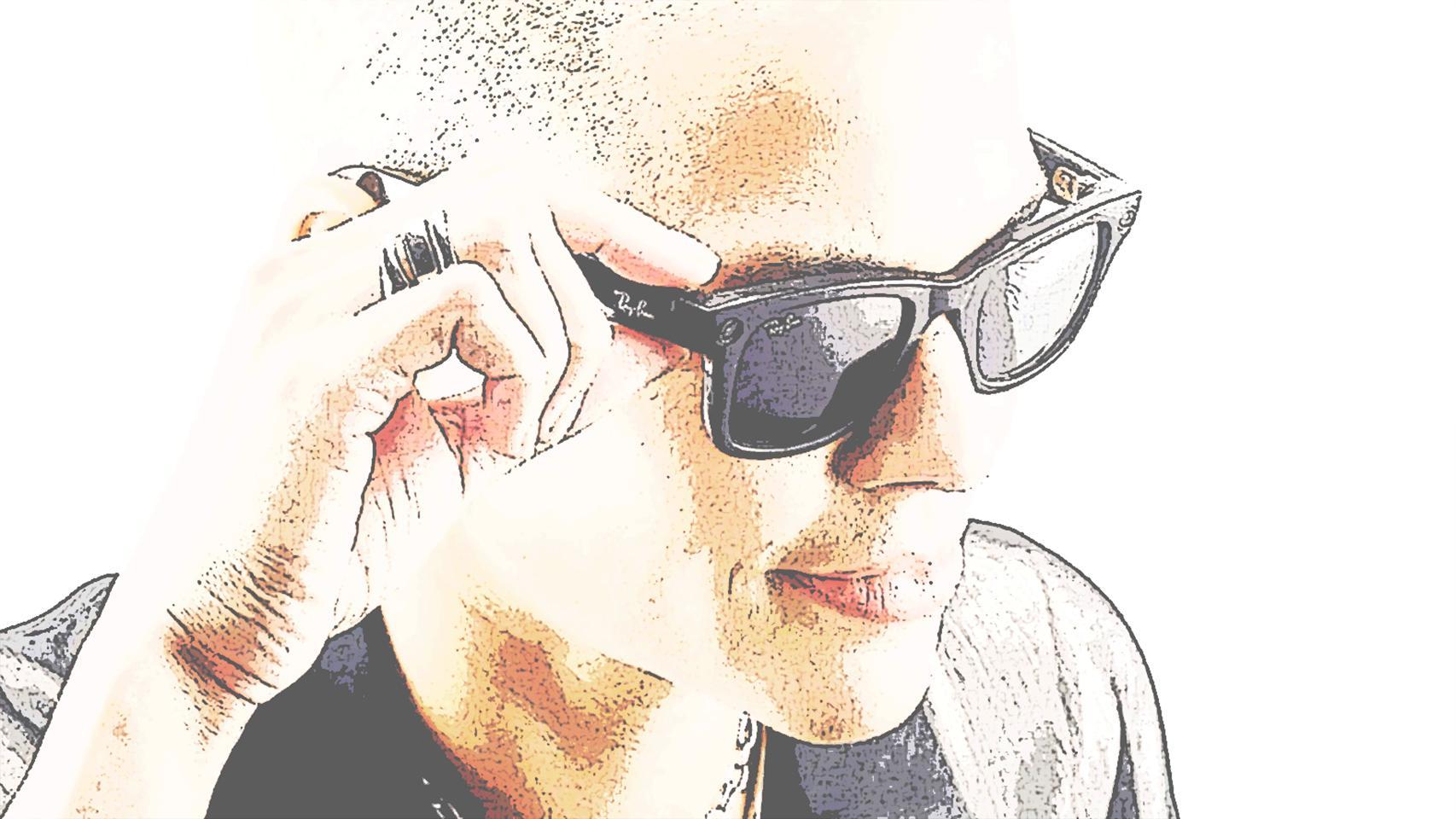 Fotomontaje inspirado en las Ray-Ban de Meta