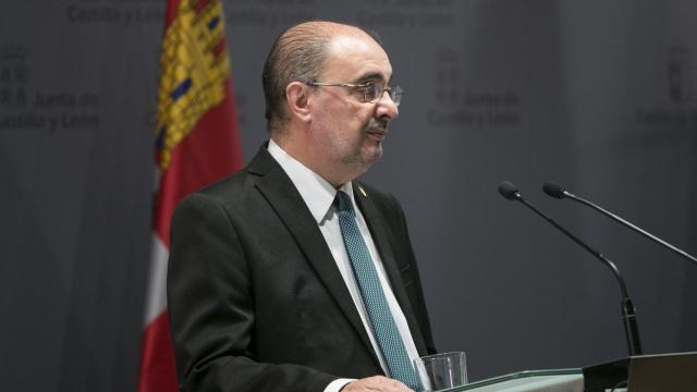 Lambán en la cumbre de presidentes de Castilla y León, Castilla-La Mancha y Aragón sobre medidas contra la despoblación