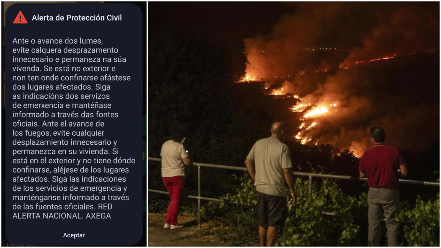 Alerta SMS en Cualedro (Ourense): Eviten desplazamientos innecesario y permanezcan en sus viviendas