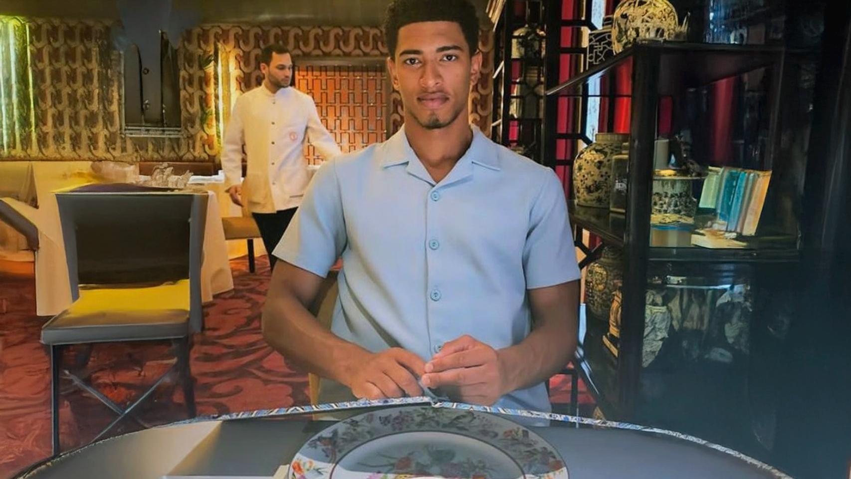 Jude Bellingham, en una imagen de sus redes sociales