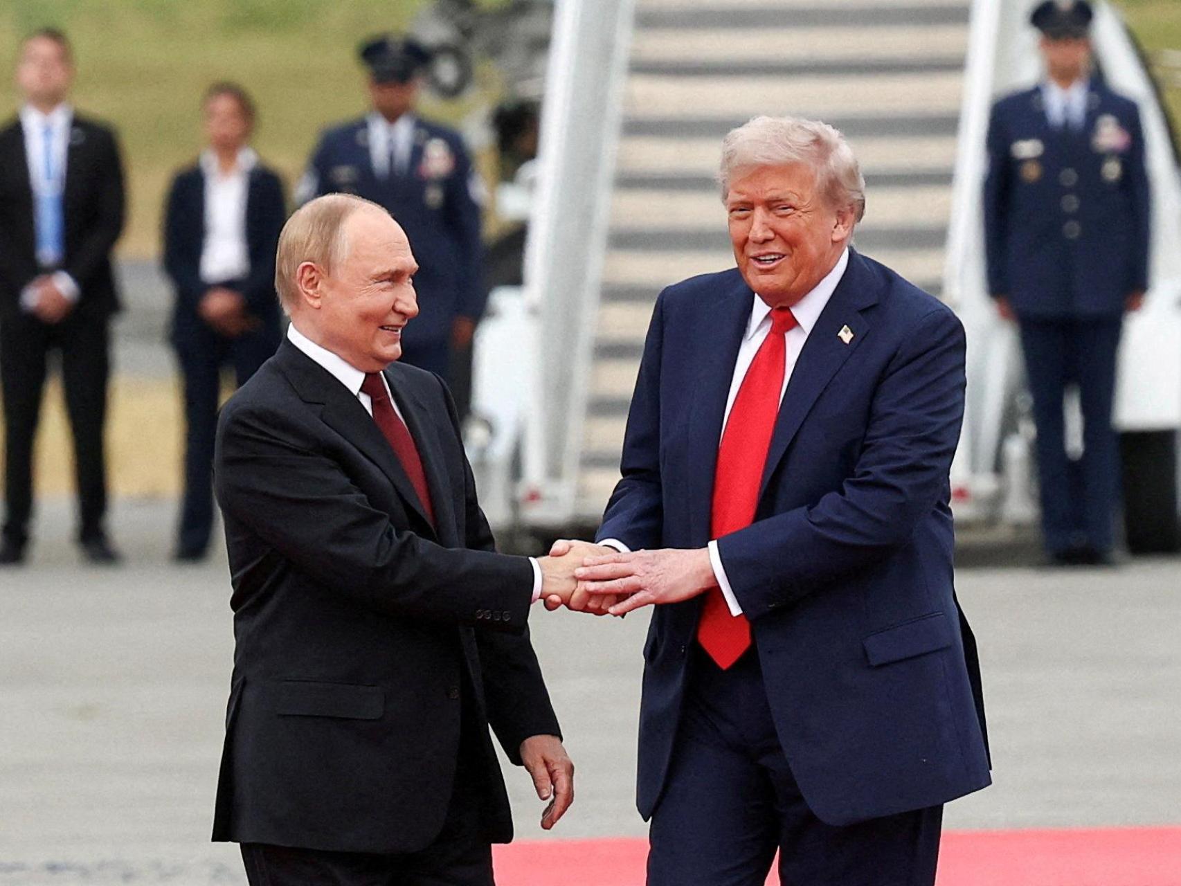 El presidente Trump recibió por todo lo alto a Vladímir Putin en Estados Unidos.