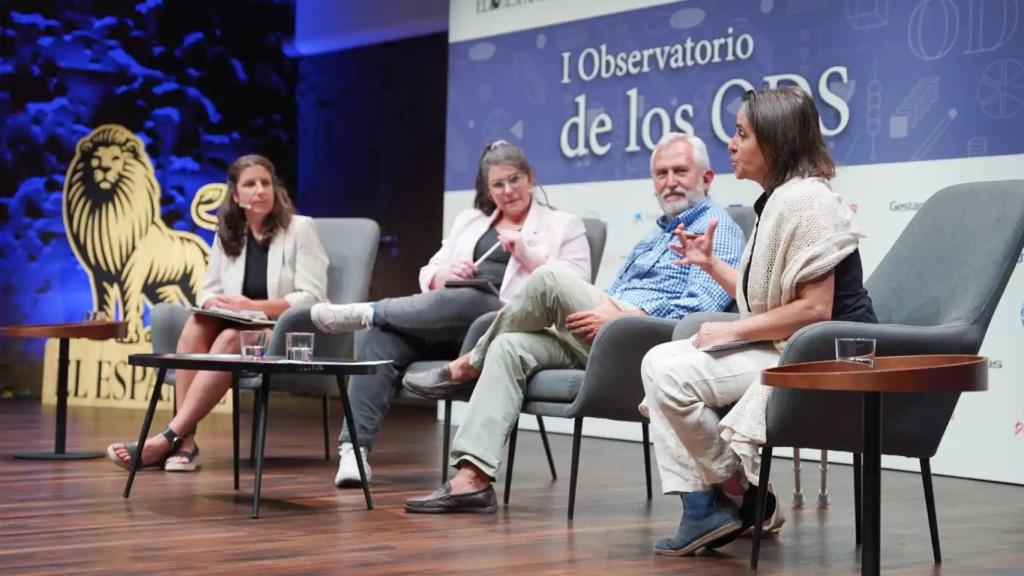 Concha Salguero en primer plano participando en la tercera jornada del Observatorio ODS en 2022.