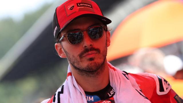 Pecco Bagnaia, en el paddock del GP de Austria.