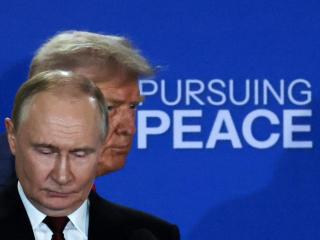 El presidente de Estados Unidos, Donald Trump, y el presidente de Rusia, Vladimir Putin.