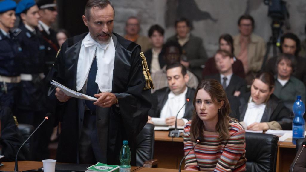Fotograma de la miniserie 'Amanda Knox: una historia retorcida'.