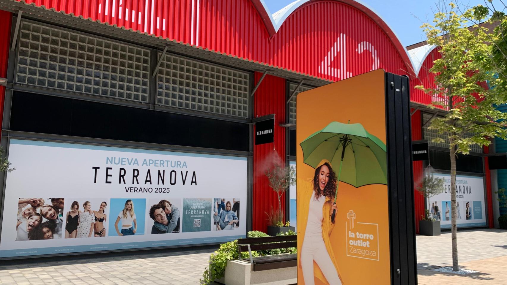 Exterior de la nueva tienda.