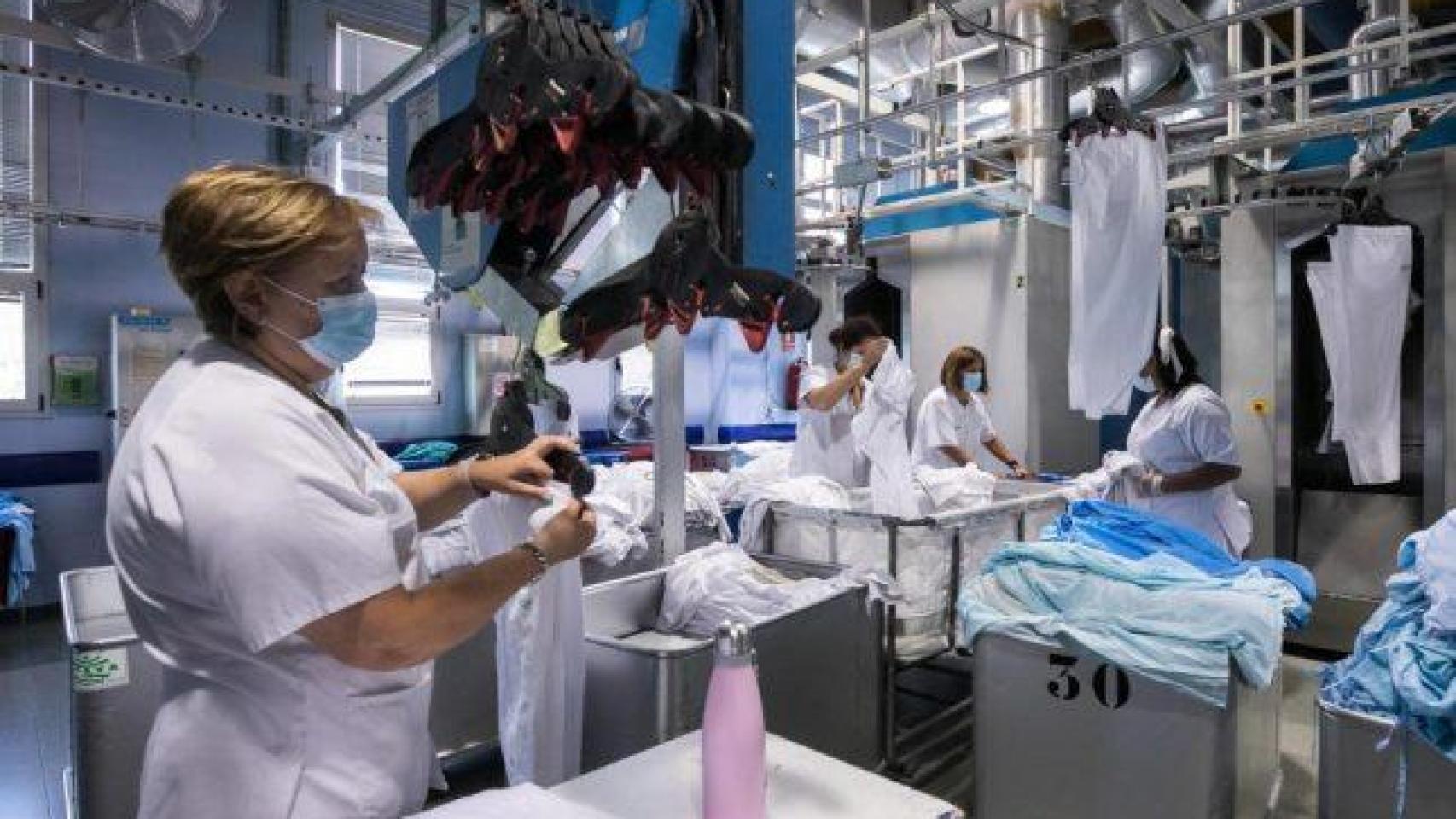 La lavandería del Miguel Servet, en una imagen de archivo.