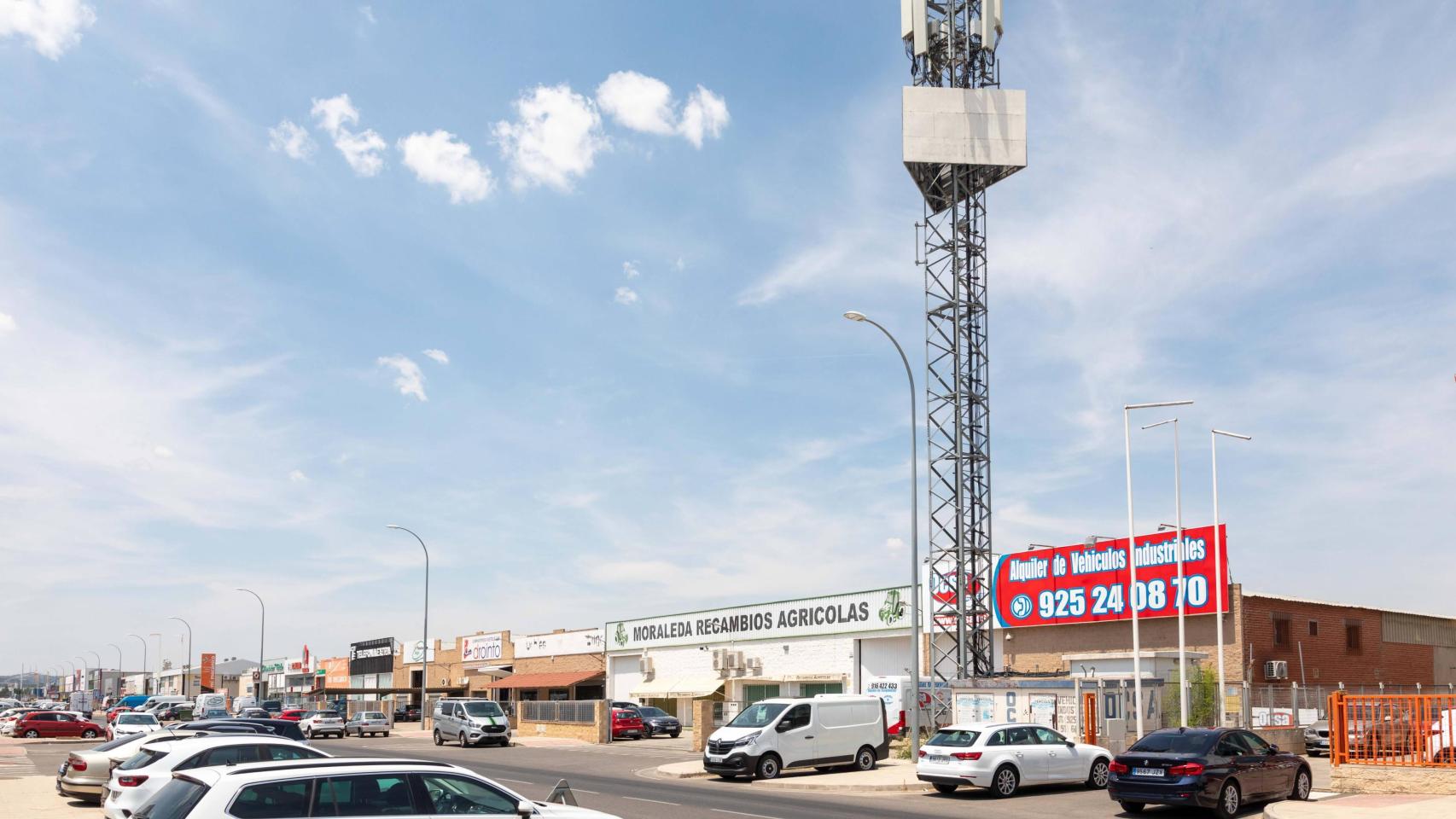 Imagen de archivo del polígono industrial de Toledo.