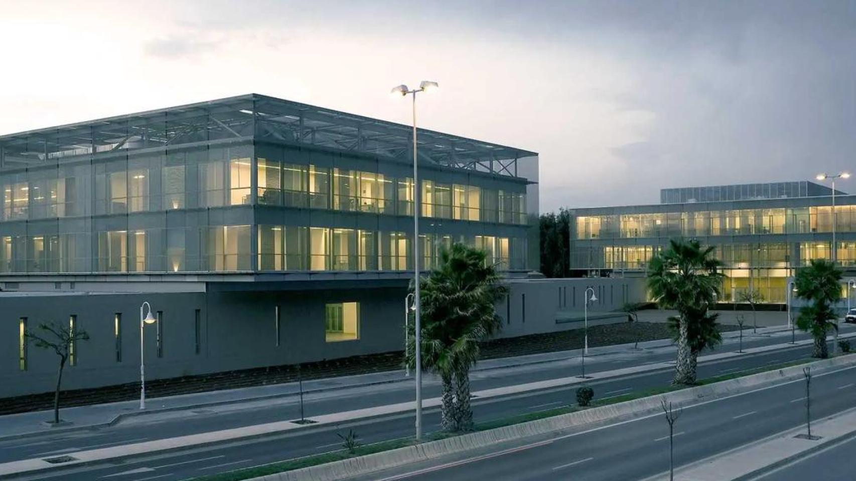 Sede de la Diputación de Málaga en la calle Pacífico.