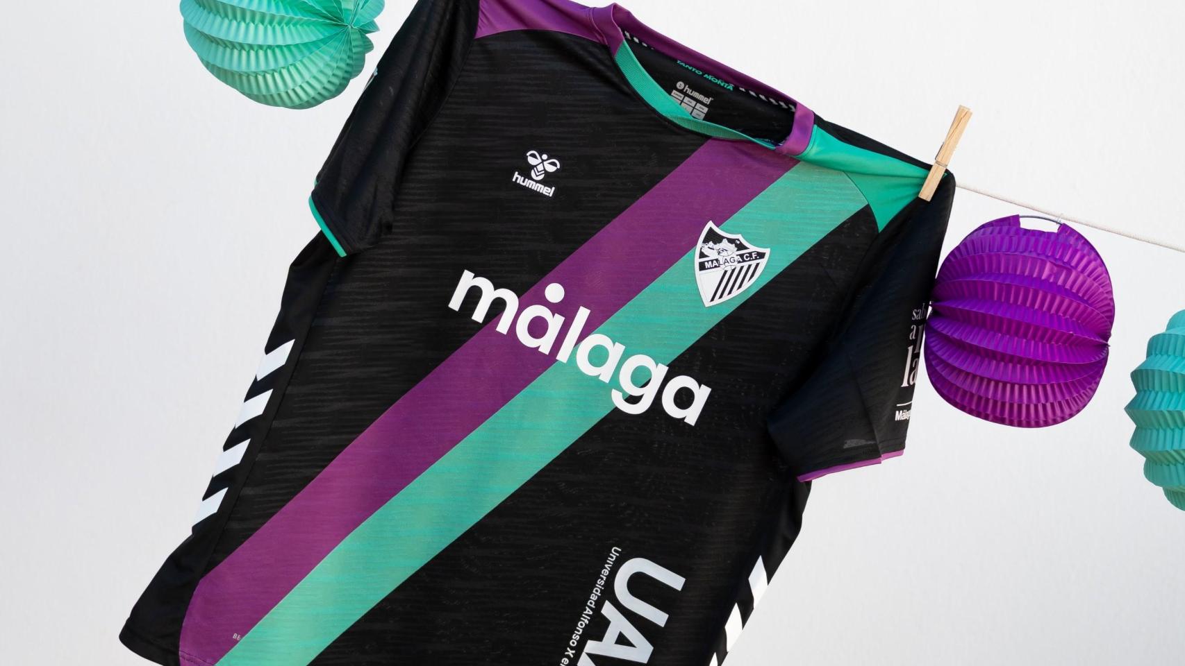 La segunda camiseta del Málaga CF para la temporada 2025-2026
