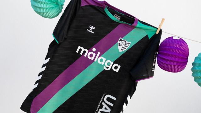 La segunda camiseta del Málaga CF para la temporada 2025-2026