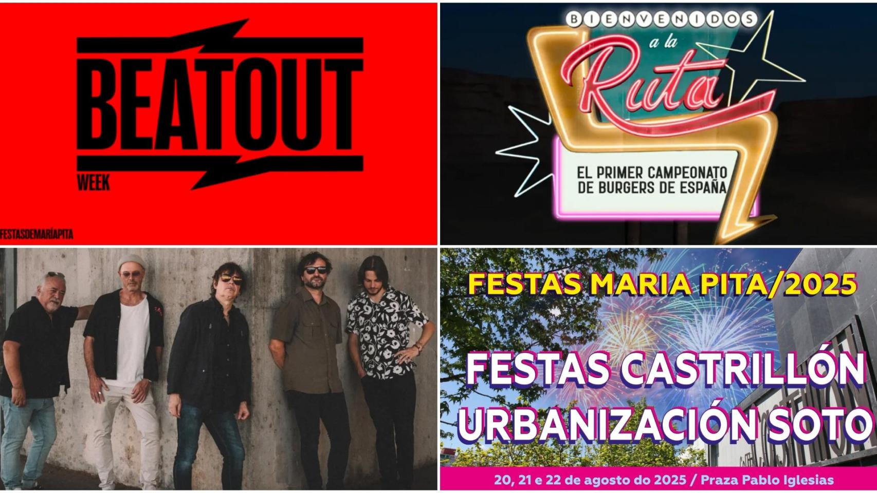 Beatout Week, The Champions Burger y mucho más: Qué hacer este fin de semana en A Coruña