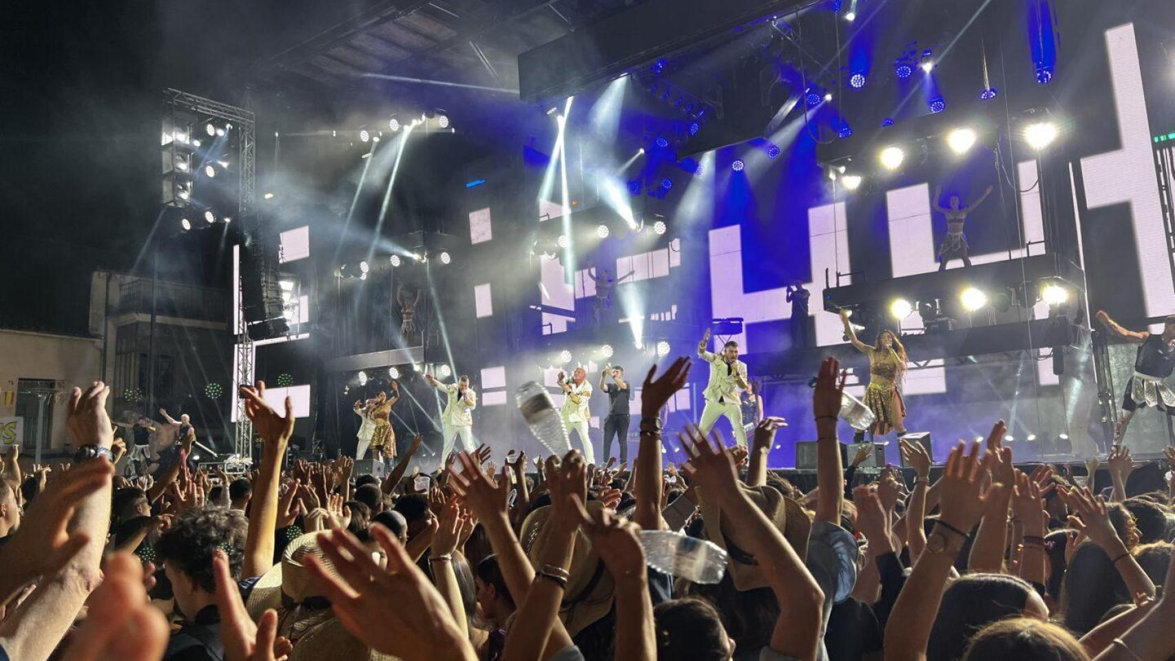 La orquesta Panorama en Guijuelo