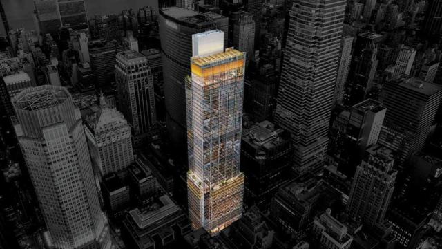 El proyecto de rascacielos de Turner, en el centro de Nueva York.