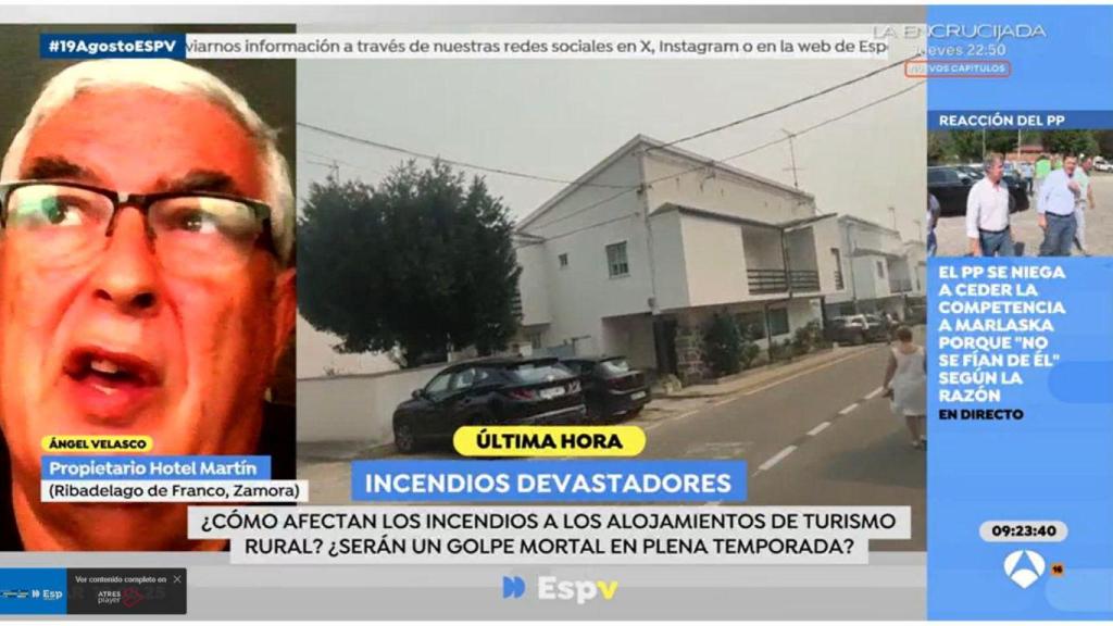 Ángel Velasco en el programa 'Espejo Público'