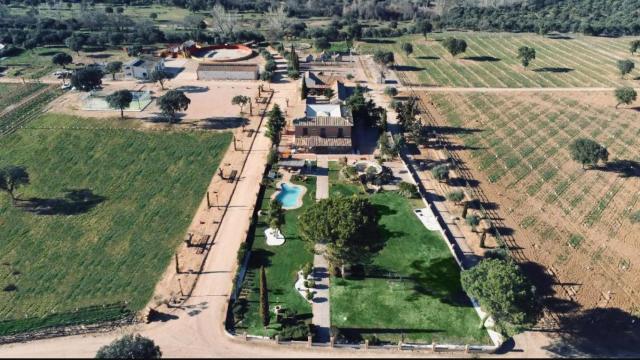 Vista aérea del Complejo Valdepusa