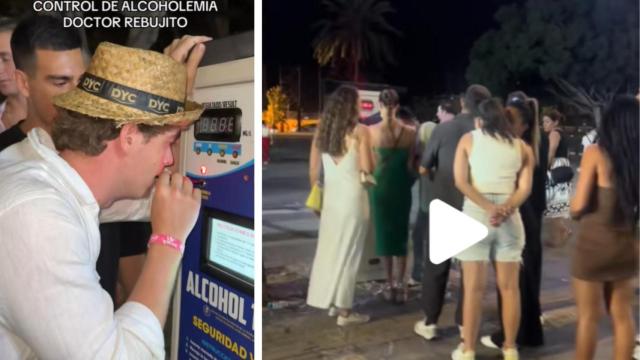 Los alcoholímetros virales de la Feria de Málaga.