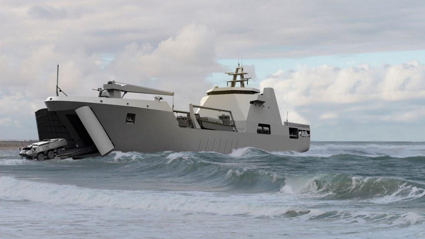 Buque de desembarco anfibio LST-100