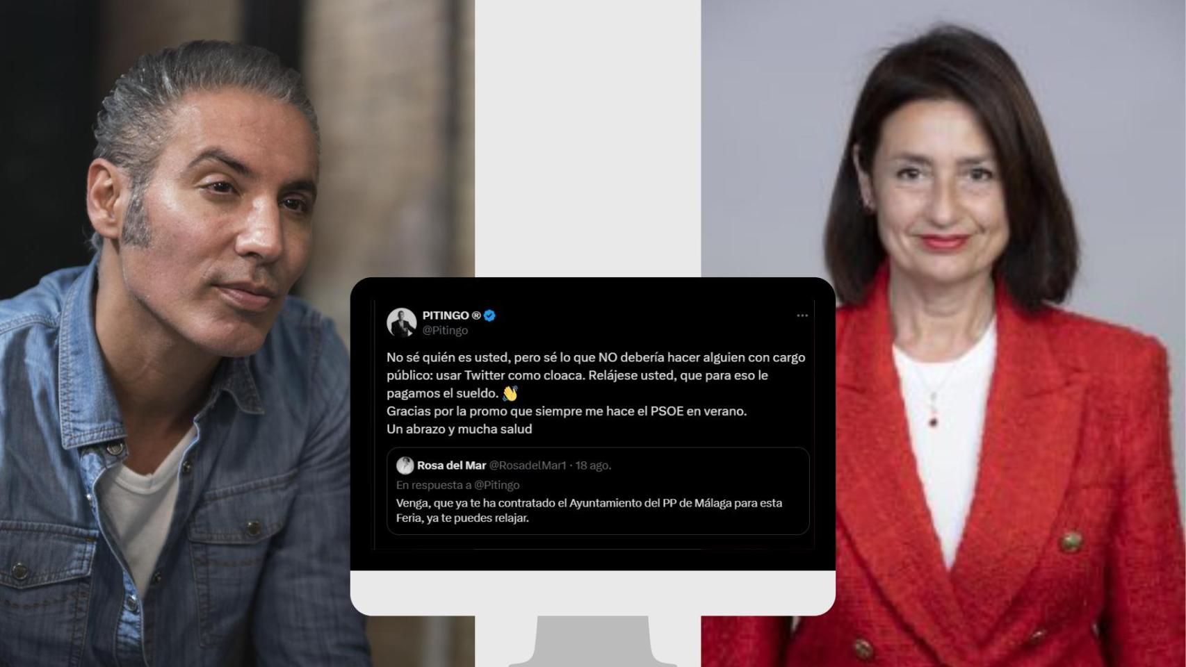 Una imagen de los dos protagonistas del 'rifirrafe'.