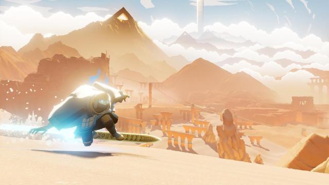 Un fotograma de 'Sword of the Sea'.