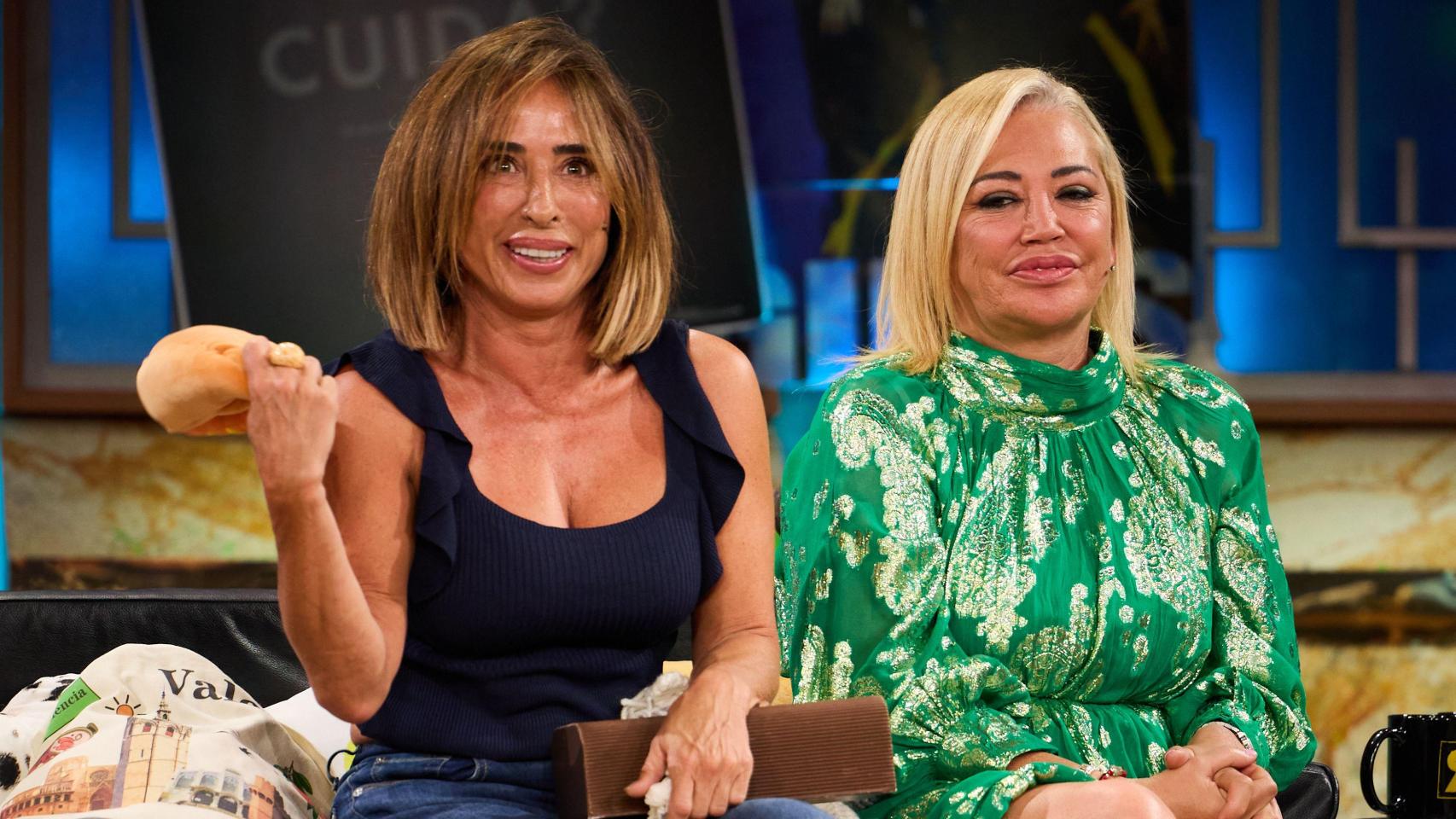 María Patiño y Belén Esteban en 'La Revuelta'.