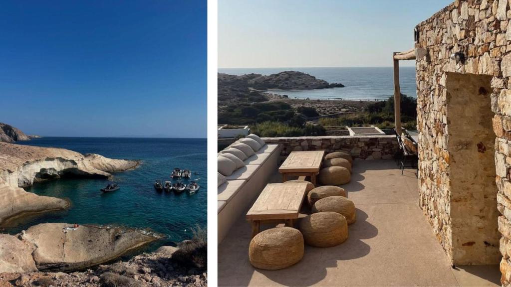 Cristina y Victoria Iglesias han compartido imágenes de sus vacaciones en el archipiélago heleno.