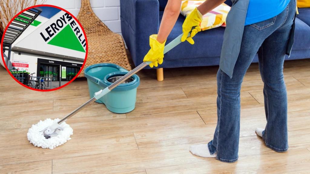 El invento de Leroy Merlin que mantiene tu suelo siempre limpio.