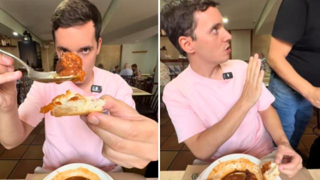 Victorprous (Influencer) alucina al probar la comida de este pequeño pueblo de Teruel: No tiene ni nombre