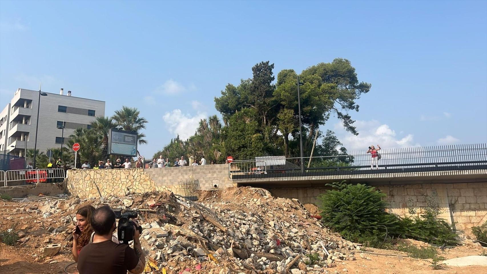 Reabre tras la dana el puente que conecta Torrent y Alaquàs. EP
