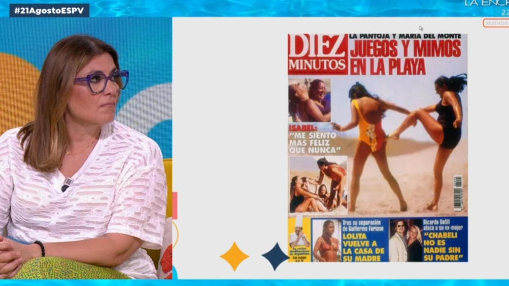 Lorena Vázquez, este jueves en 'Espejo Público'.