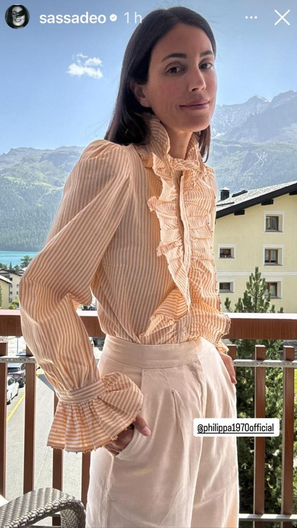 Sassa de Osma, en una imagen de sus redes sociales.