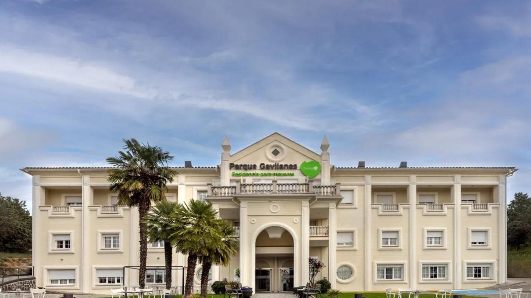 Fachada del inmueble.