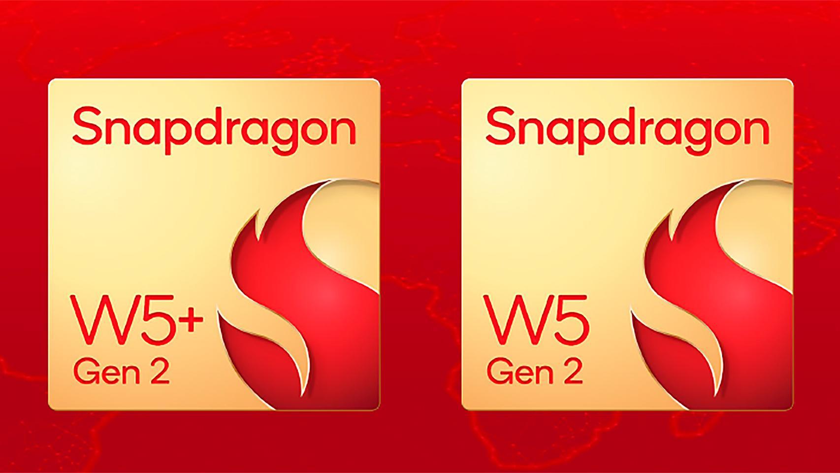 Snapdragon W5+ Gen 2 y W5 Gen 2