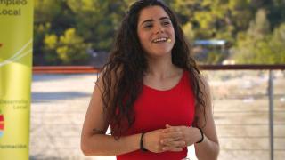 María Aperador, criminóloga y experta en ciberseguridad durante una conferencia en  Oropesa del Mar.