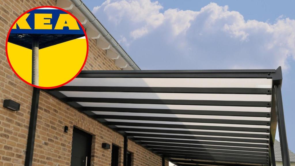 Toldo de IKEA.