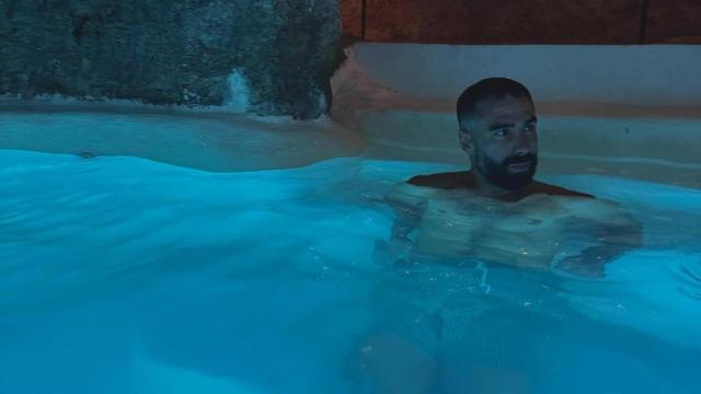 Dani Carvajal en un hotel de Belmonte. Foto: Instagram del futbolista.