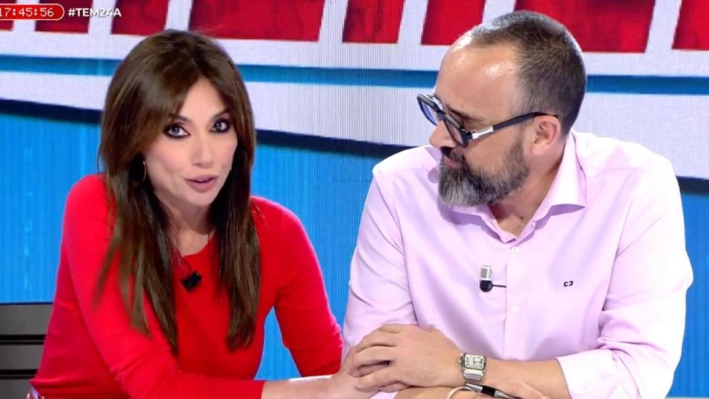 Marta Flich y Risto Mejide, en 'Todo es mentira'.