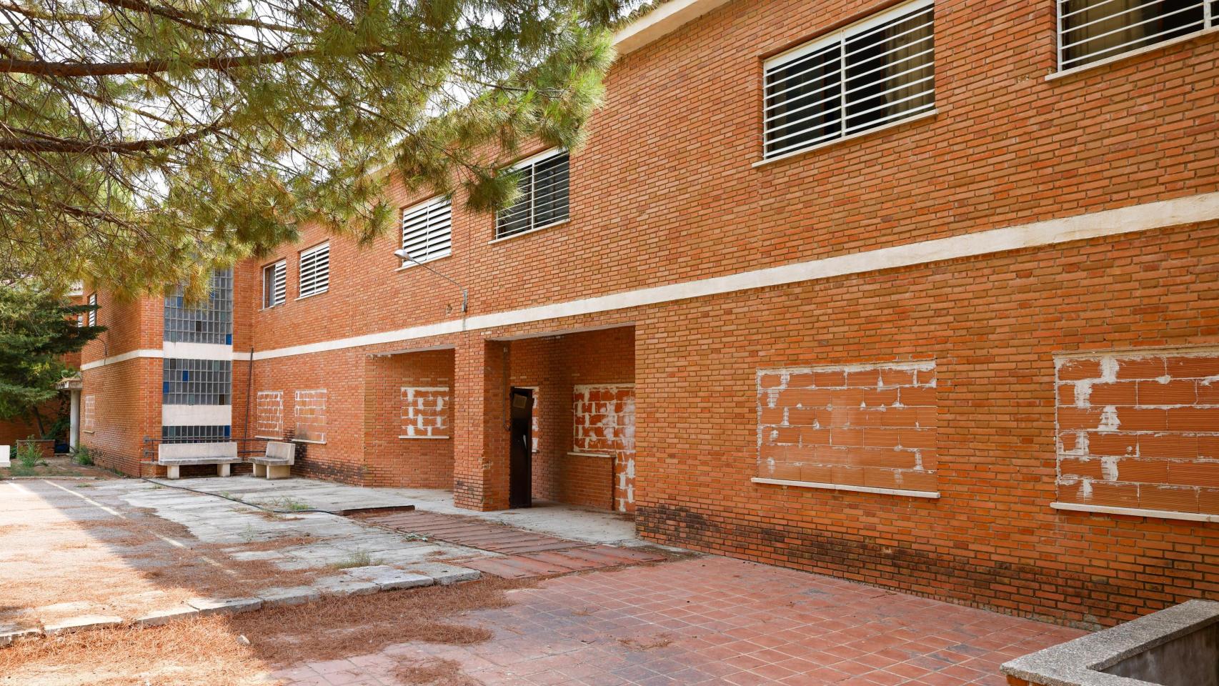 Estado actual del pabellón 3 de la residencia 'San José', cerrado desde 2009.