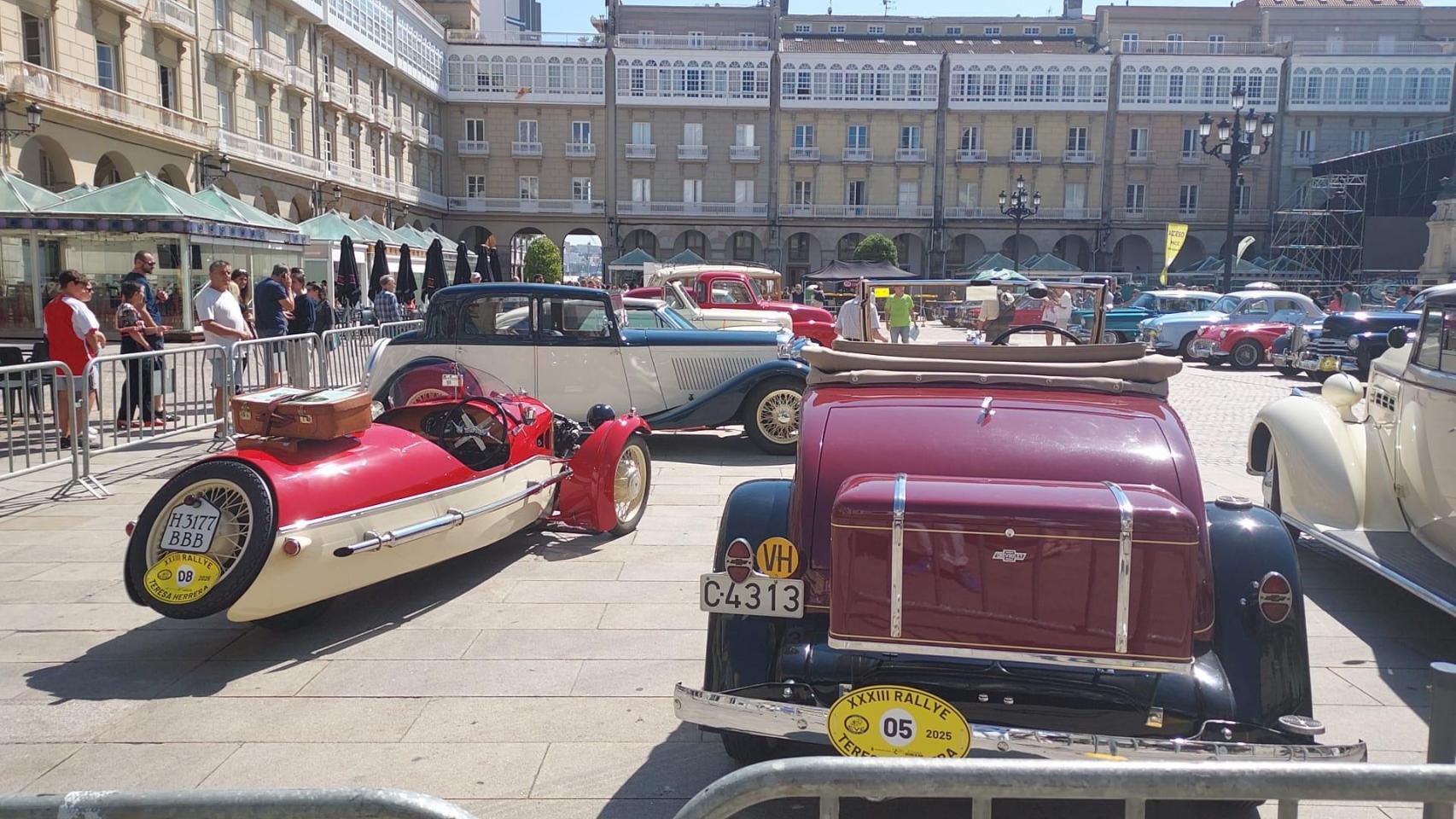 El Rallye Teresa Herrera reúne este fin de semana en A Coruña a medio centenar de vehículos clásicos