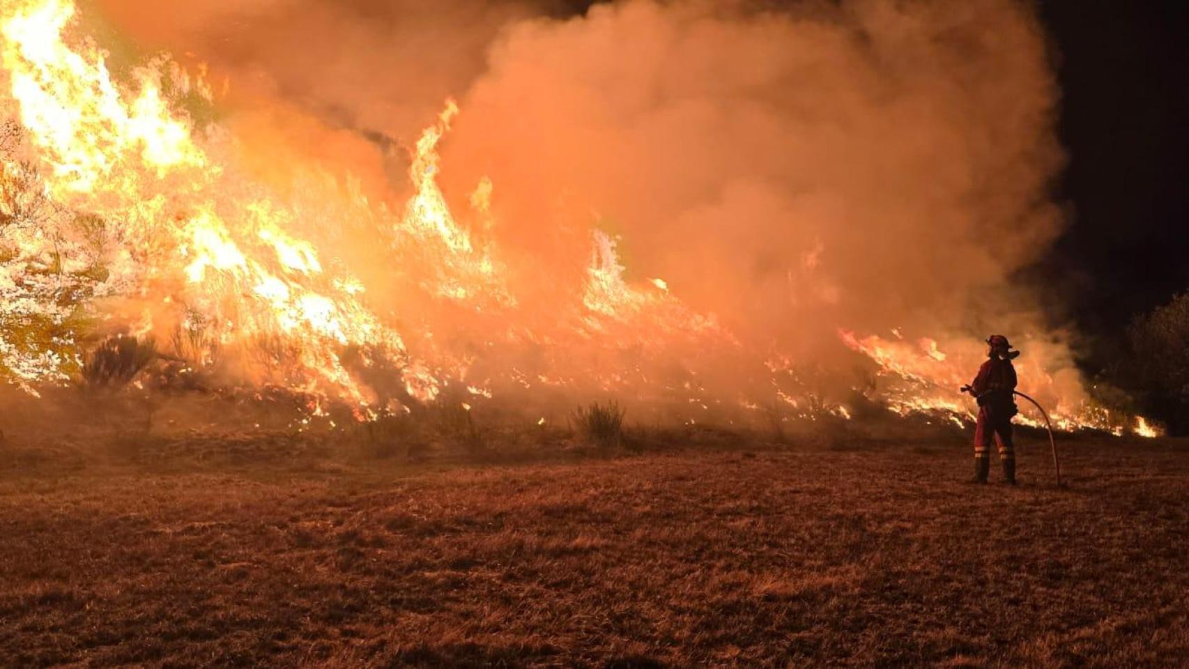 Incendios en León