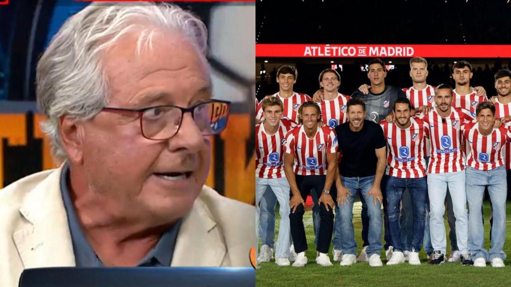 Jorge D'Alessandro y el Atlético de Madrid.