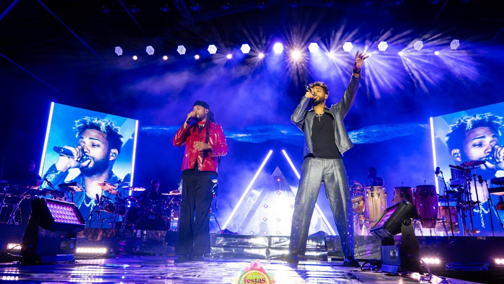 Concierto de Calema en el municipio de Pinhel