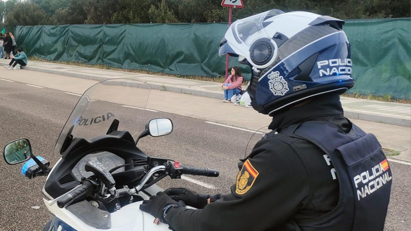 Agente de la Policía Nacional de Valladolid