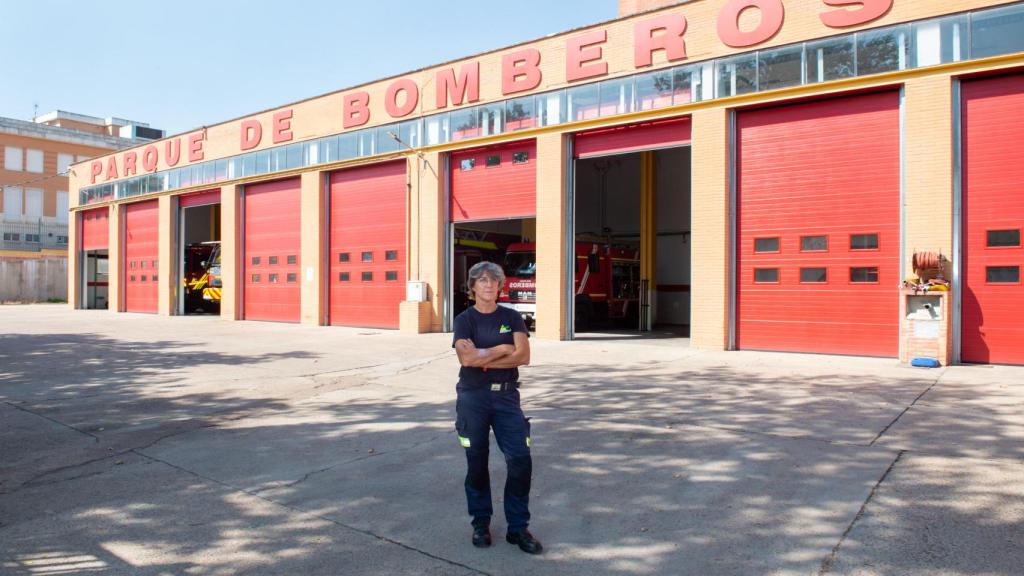 El 31 de diciembre, la bombera se quitará para siempre el casco.